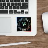Yx Badge Premium Holographic Stickers